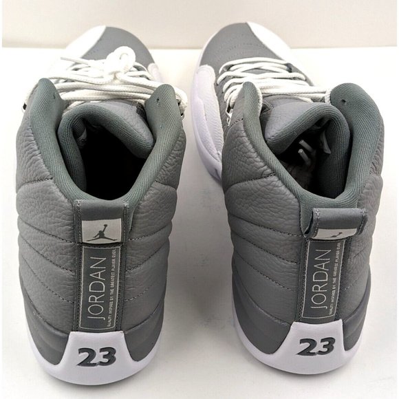 Nike Air Jordan 12 Retro Stealth  CT8013-015 White Cool Grey Men\'s Size 13 main image 7